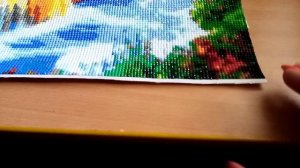 Преображение алмазной картины ( Ниагарский водопад)