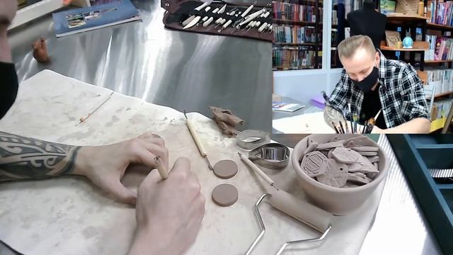 Ручная лепка из глины: саамские мотивы.