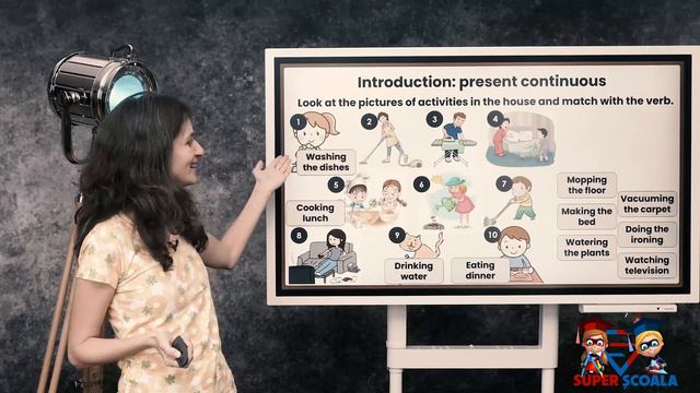 Limba Engleză - Clasa a IV-a - Present continuous I смотреть онлайн