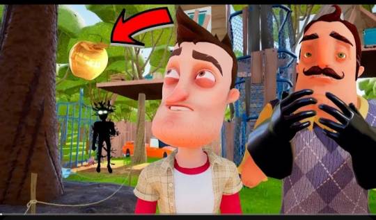 Hello Neighbor ДОБЫЛА ТАЙНА  Новые тайны Акт 3 Мультяшный хоррор Привет Сосед