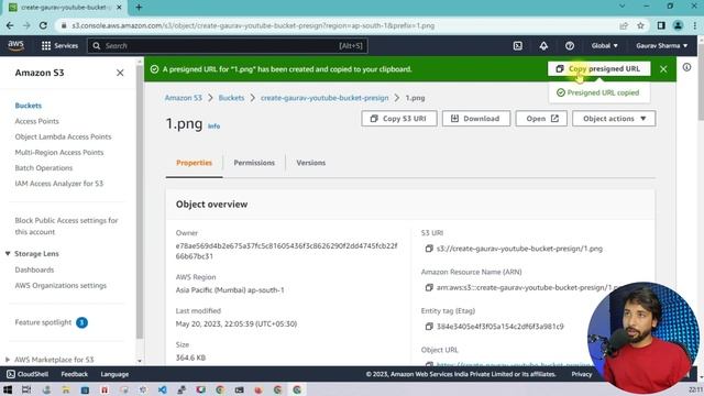 AWS Tutorials - 75 - What is Presigned URL in S3 - ( AWS In Hindi ) смотреть онлайн