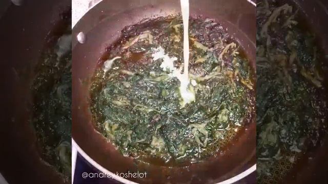 Самая нежная сливочная паста с морскими гребешками на сковороде