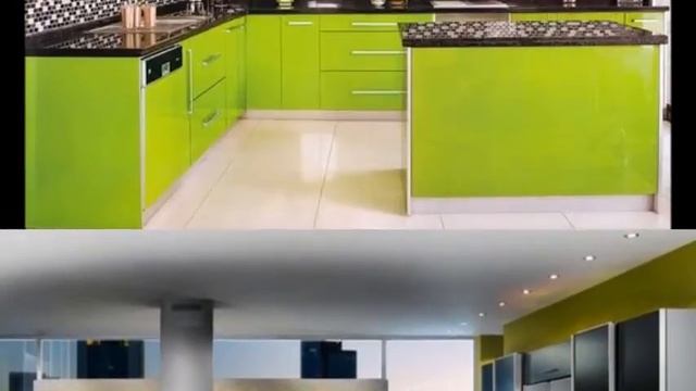 Vitality Fresh Green Kitchen Design Ideas смотреть онлайн