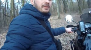 первая покатушка на honde transalp 650