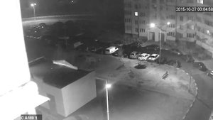 Ночная съемка с 6-го этажа IP камеры 1920х1080