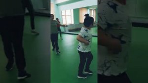 Первое занятие АФК в группе. Аутизм
