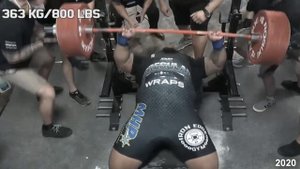 Джулиус Мэддокс 362,87 кг 21.08.2021 / Julius Maddox 800lb
