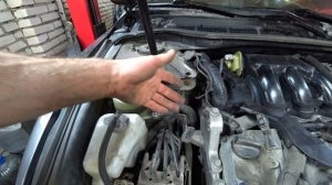 Camry 40 /3.5 /2GR/ Замена верхней подушки ДВС.