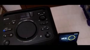 Sony MHC-V11 BASS TEST