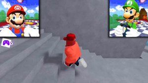 ESCAPE FROM BABY BOBBY'S Mario Plays BABY BOBBY'S DAYCARE Roblox Ft. Luigi