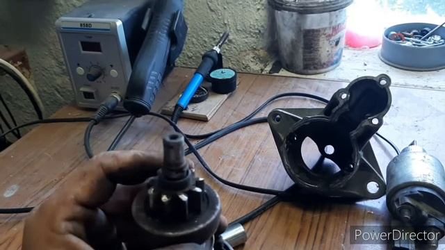 Toyota Corolla 120 ремонт стартера-бендекса смотреть онлайн