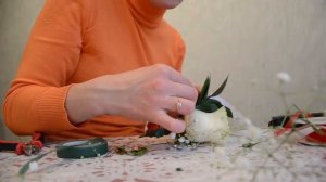бутоньерка своими руками из живых цветов.