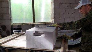 Самодельный станок по распилу газобетона