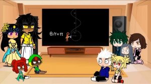MHA & BRAWL STARS (animation vs math) react to gacha