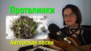 Песня ПРОТАЛИНКИ. Стихи и музыка СВЕТЛАНЫ АВДЕЕВОЙ. Исполняет АВТОР.