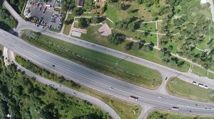 г. Подольск мкр. "Кузнечики" с высоты Phantom 2v+ (часть 2)