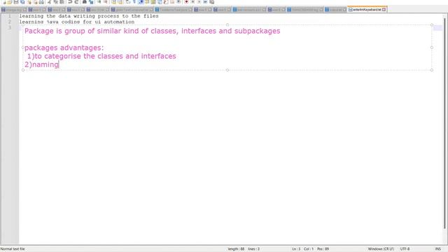 CoreJava JRE JDK JVM ProjectCreation Eclipse Package Explanation sept 24 2023