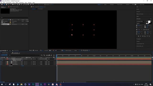 Простая анимация в After Effects l FLEKSA 01 l смотреть онлайн