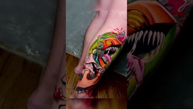 Chainsaw man tatto #anime