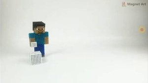 МАЙНКРАФТ СТИВ VS МАГНИТ МОНСТР