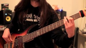 Esp Ltd J 205 bass test with different techniques