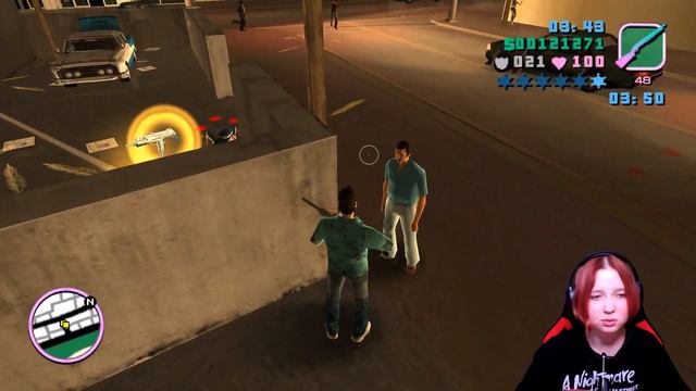 ЛЭНС ВЭНС ПРОСИТ ПО МОРДЕ [9] GTA: Vice City [прохождение] смотреть онлайн