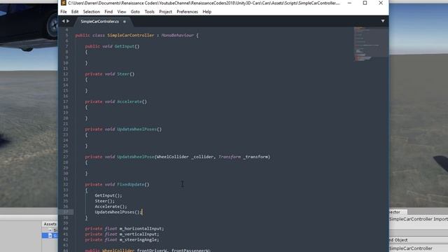 Unity3D How To: Driving With Wheel Colliders смотреть онлайн