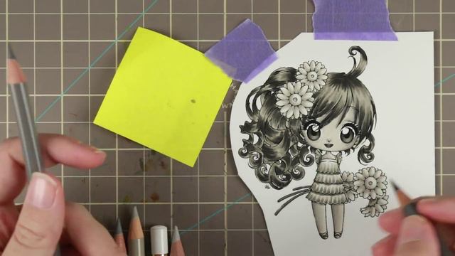 Colouring Black - Colouring & Card Tutorial смотреть онлайн