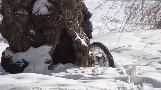 FatBike & snow | Фэтбайк по снегу смотреть онлайн