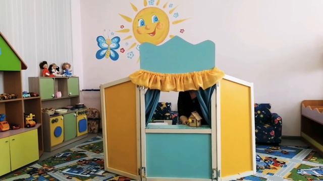 Кукольный театр по мотивам русской народной сказки"Колобок" смотреть онлайн