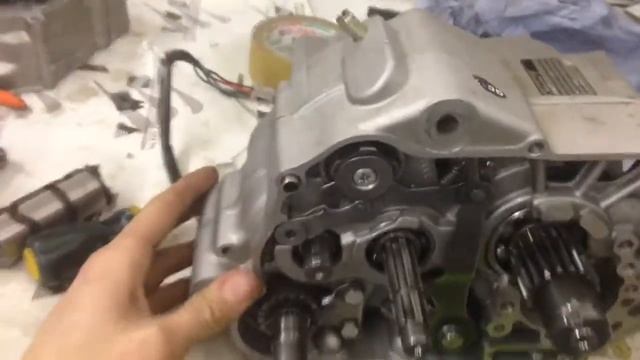 Питбайк  ремонт zongshen 155 мотора ремонт двигателя kayo zs 155 переборка двигателя  Pitbike
