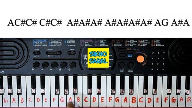 Shiv Tandav Stotram Piano Tutorial With Notes, शिवतांडव स्तोत्रम मंत्र नोटेशन्स के साथ बजाइये смотреть онлайн