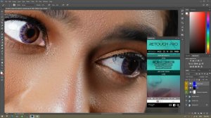 Retouch Pro Tutorial | Indoor Professional Model Skin Retouching in Photoshop (Frequency Separation