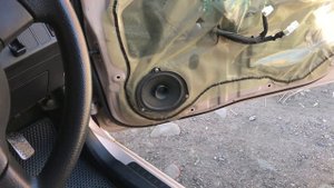 Замена штатной акустики в DAIHATSY MIRA COCOA на DL AUDIO RAVEN 165