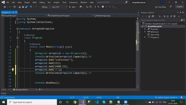 Array List in C# || Collection in C# || Non-Generic Collection in C#
