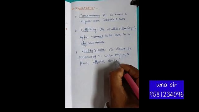 Sem 4| computers_5 operating system| unit 1 part 1| clear explanation 100% full marks |SHORTTRICKS4