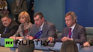 Заявление Алексея Пушкова на сессии ПАСЕ