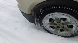 HYNDAI CRETA 1.6/4wd , застряла в мокром снегу , сможем ли выехать?