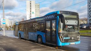 643 маршрут автобуса. 30.10.2022 год. Москва.