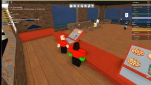 LETS PLAY roblox pizza man