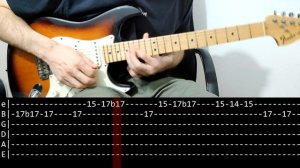 RHCP - Can't stop live solos (slow with Play Along Tab)
