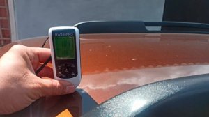 Рено Дастер 2013 года замер лкп