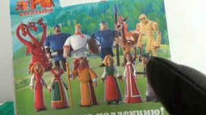 Какие фигурки в коллекции Три богатыря?#shorts  #УстинТВ #ютубканалустинтв #устин #трибогатыря