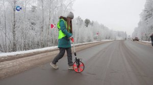 Комиссия управления дорог Карелии проверила готовность части нового участка Лососинского шоссе