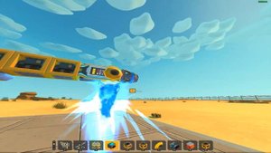 | Как сделать ракету под управлением ИИ | Scrap Mechanic |