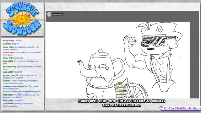 Jaiden Animations vs RubberNinja [SCRIBBLE SHOWDOWN] смотреть онлайн