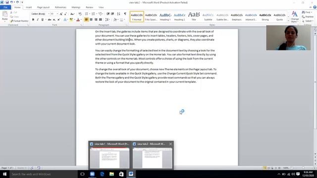 MS Office Automation MS word View Tab By Manjiri Sarang Kudav смотреть онлайн