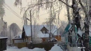 Даль великая. Подосиновец. Декабрь 2021. Подосиновский район. Кировская область.