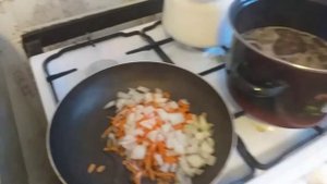 Готовим грибной суп на молоке.