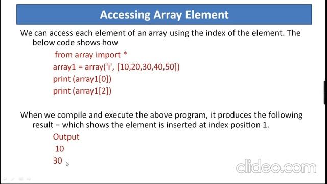 Data Structure & Arrays in Python in Hindi | Operations on Array | Python Data Structures